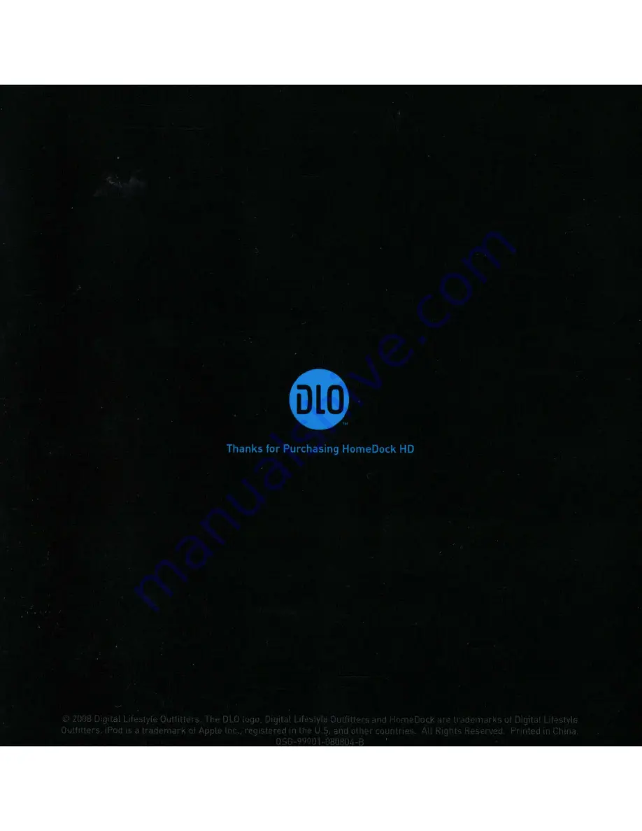 DLO HomeDock.HD User Manual Download Page 32