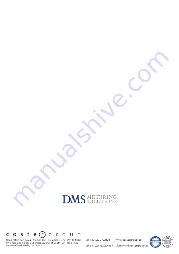 DMS DN 100 Manual Download Page 32