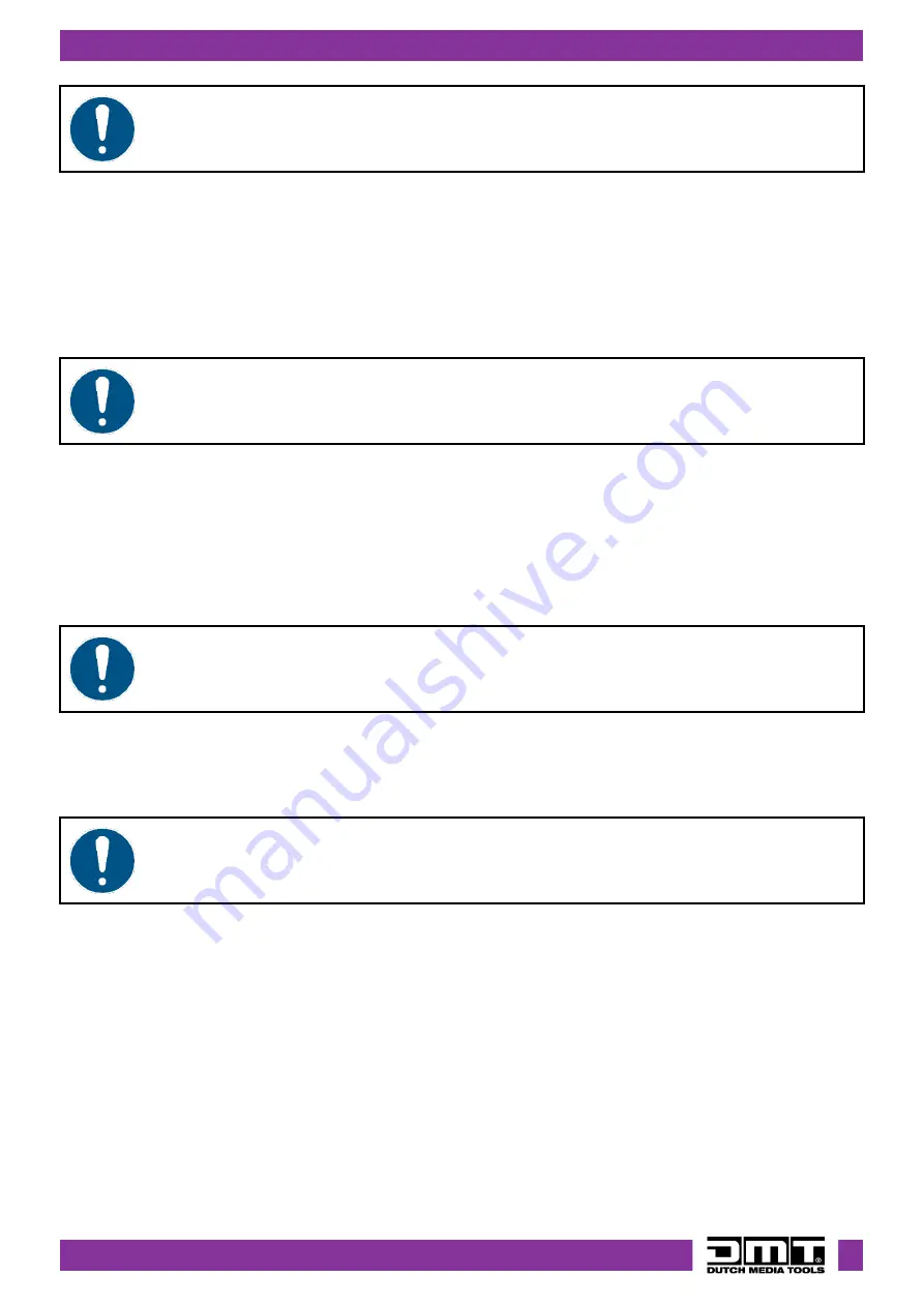 DMT 101810 User Manual Download Page 8