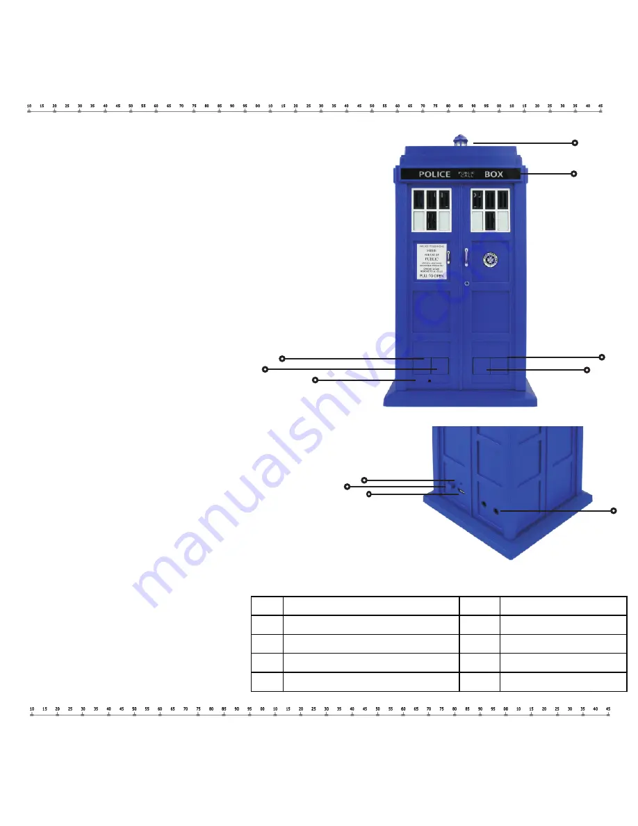 Docktor Who MT40 TARDIS User Manual Download Page 3