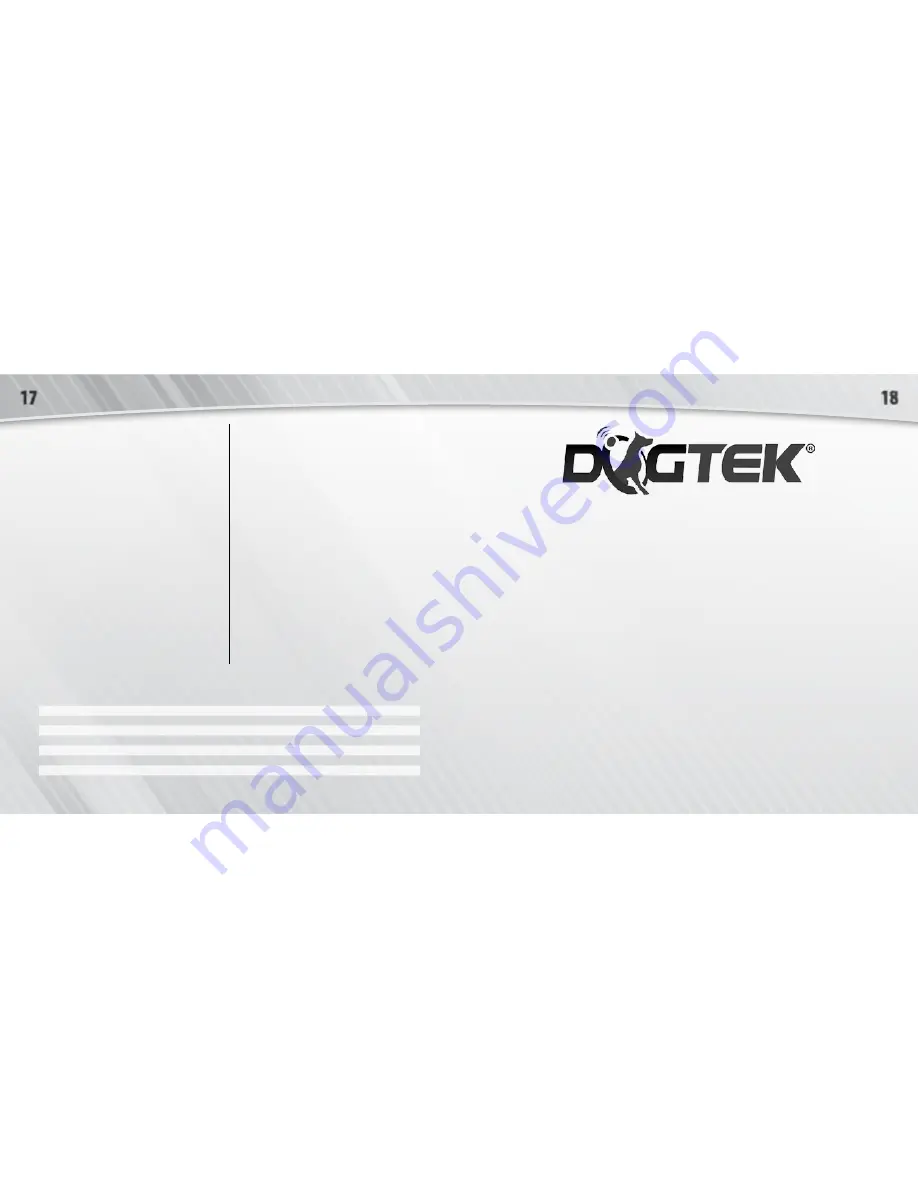 Dogtek NoBark Elite Скачать руководство пользователя страница 10