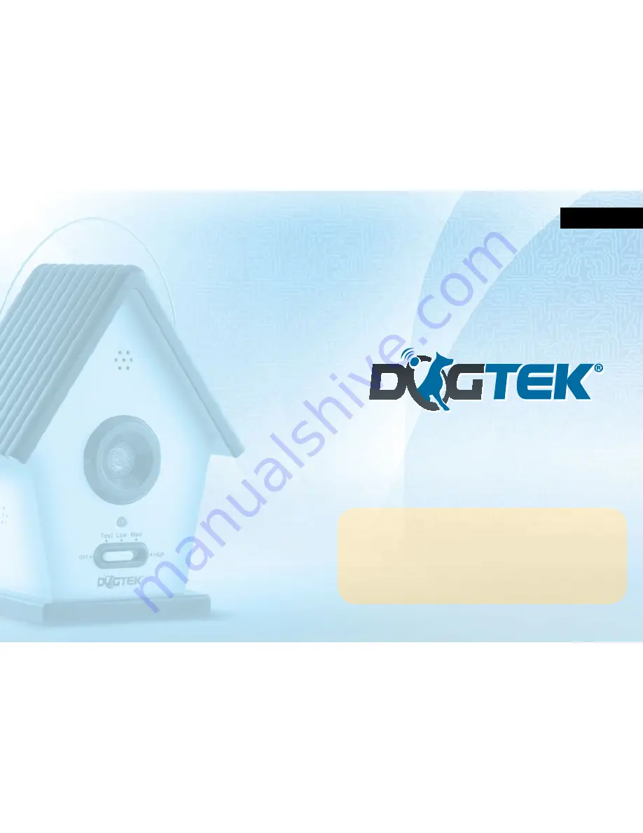 Dogtek Sonic Birdhouse User Manual Download Page 3