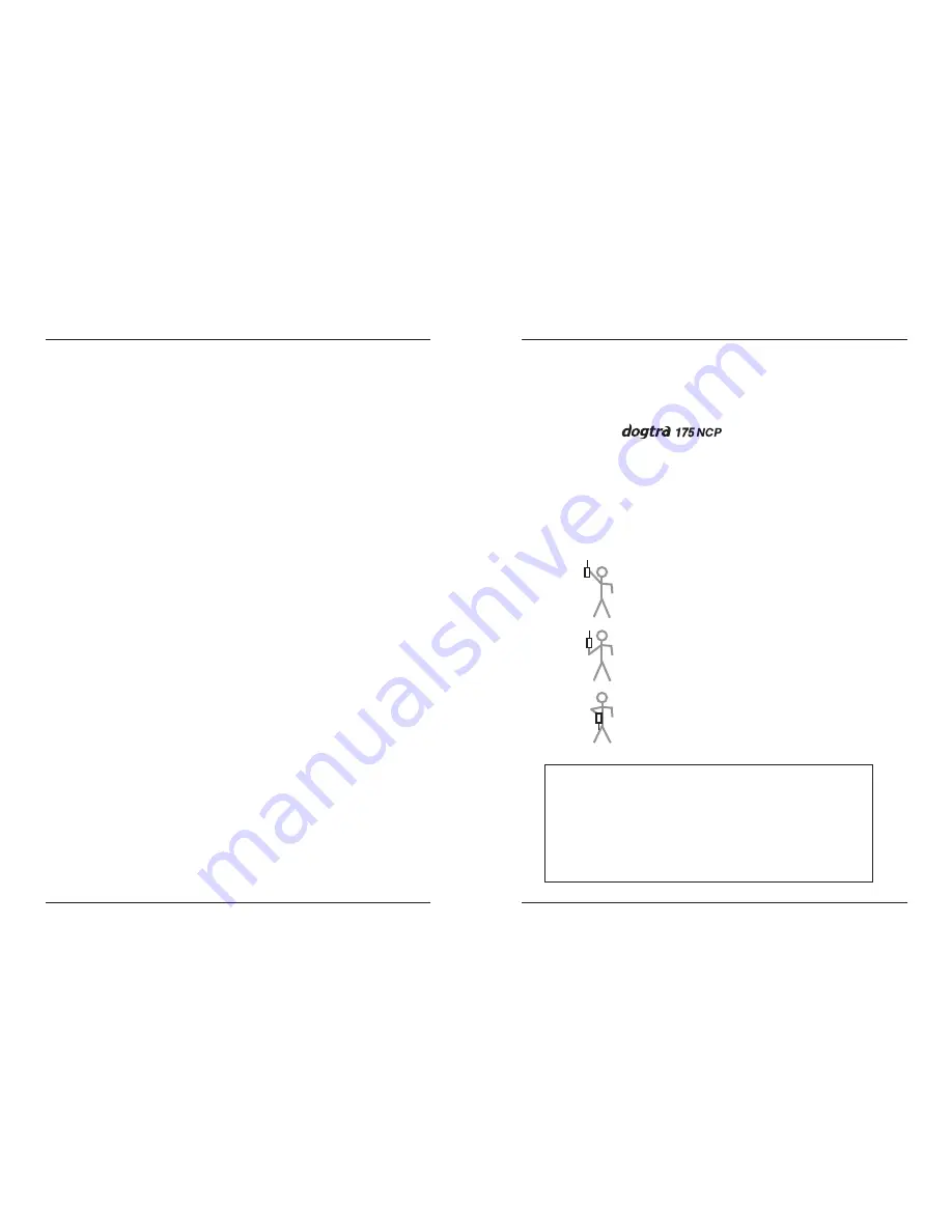 Dogtra 175 NCP Скачать руководство пользователя страница 15