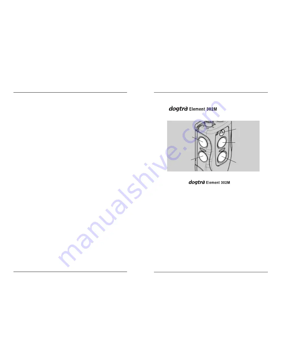 Dogtra element 300M Series Owner'S Manual Download Page 8