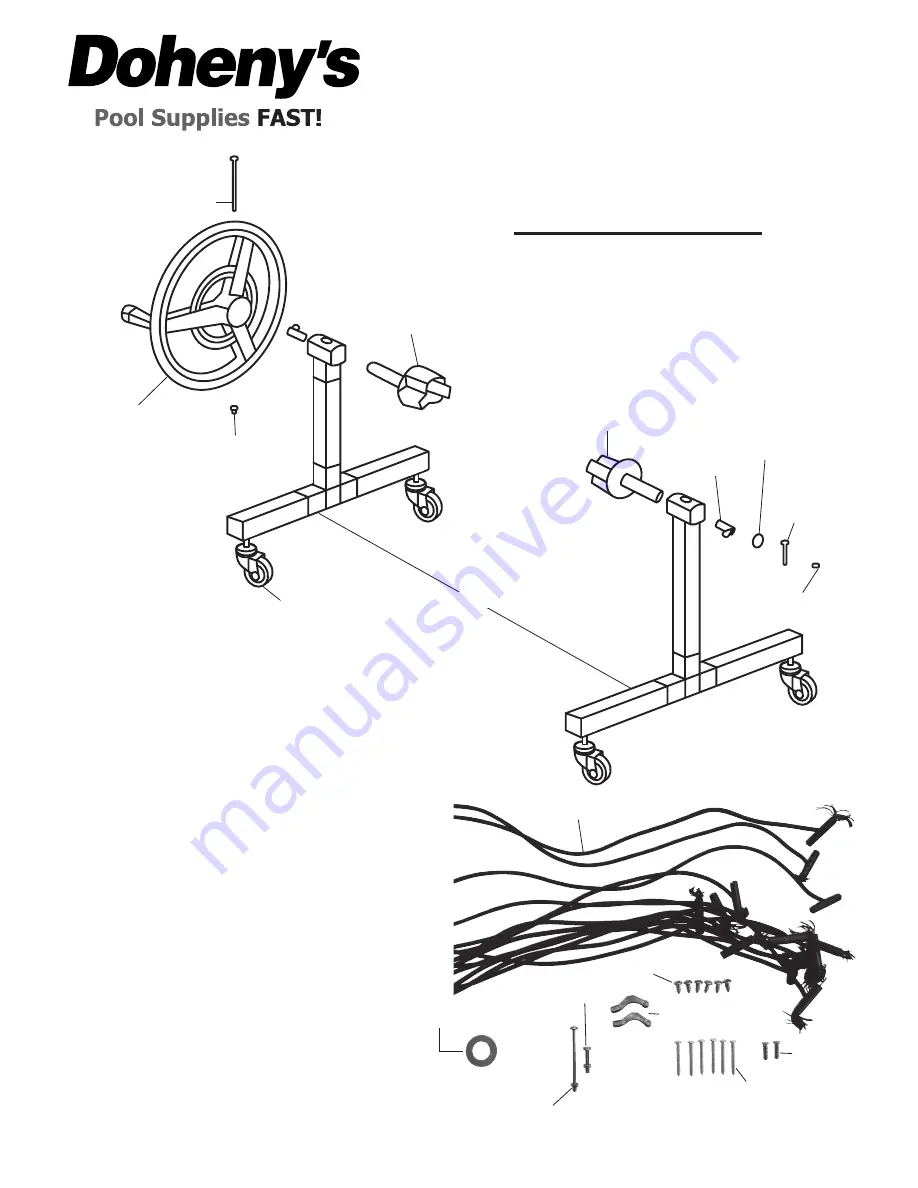 Doheny's 7833 Instructions Download Page 1