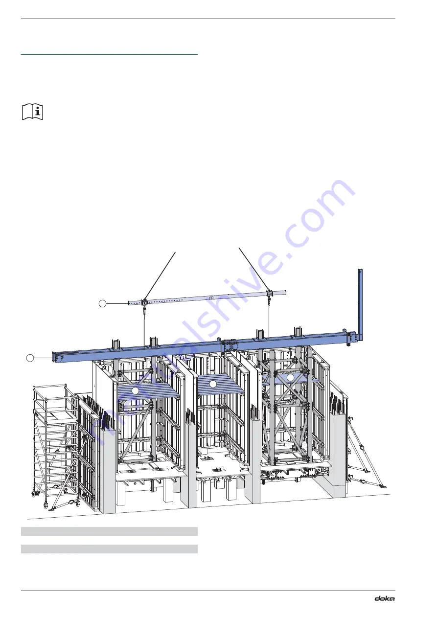 Doka Platform SCP Original Operating Instructions / Instructions For Assembly And Use Download Page 48