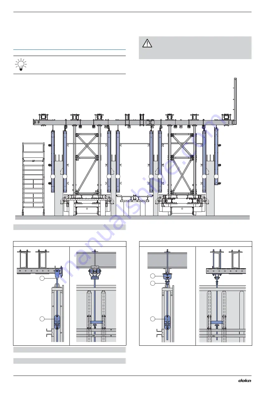 Doka Platform SCP Original Operating Instructions / Instructions For Assembly And Use Download Page 50