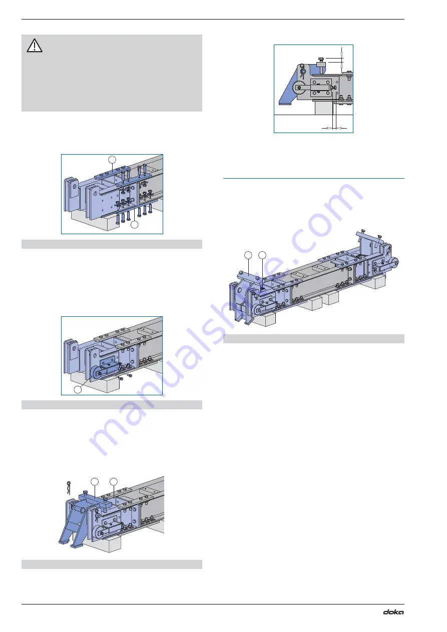 Doka Platform SCP Original Operating Instructions / Instructions For Assembly And Use Download Page 72