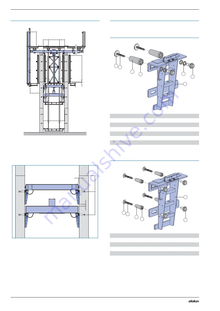 Doka Platform SCP Original Operating Instructions / Instructions For Assembly And Use Download Page 112