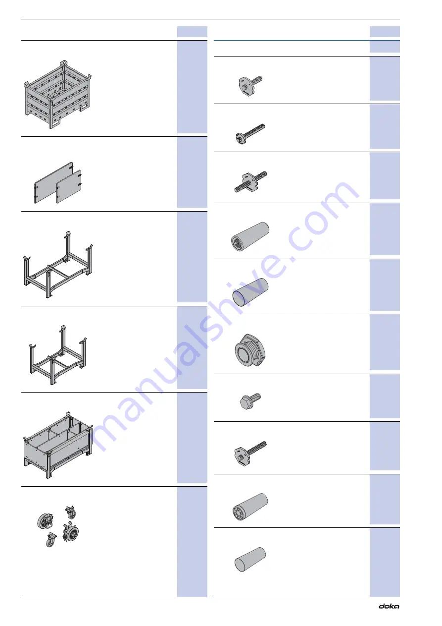 Doka Platform SCP Original Operating Instructions / Instructions For Assembly And Use Download Page 186