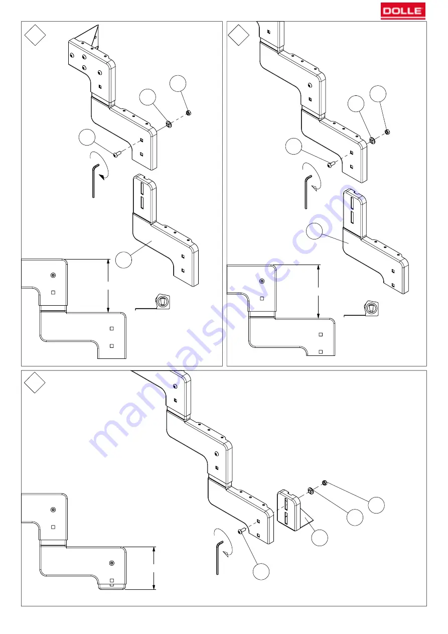 Dolle GARDENTOP Trimax Installation Instruction Download Page 9