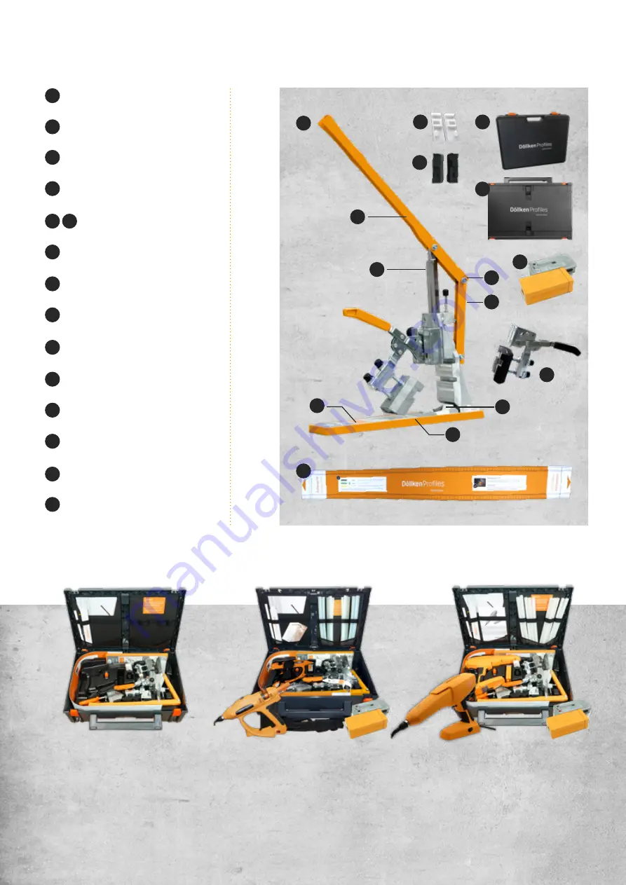 Dollken Kerbstanze 2001 Instruction Manual Download Page 3