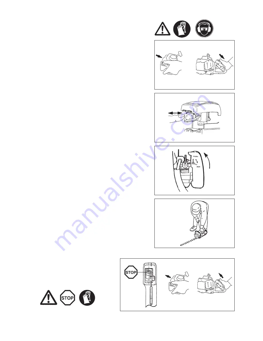 Dolmar HT-2556 D, HT-2576 E Original Instruction Manual Download Page 10