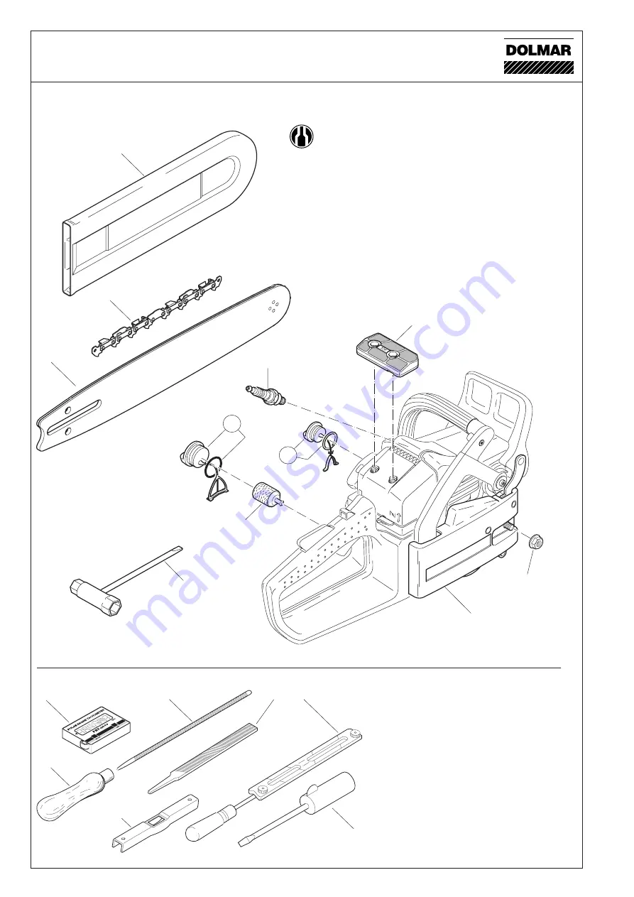 Dolmar PS-410 Instruction Manual Download Page 22