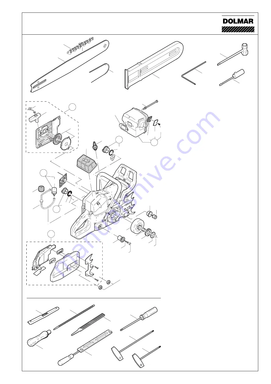 Dolmar PS-9010 Owner'S And Safety Manual Download Page 65