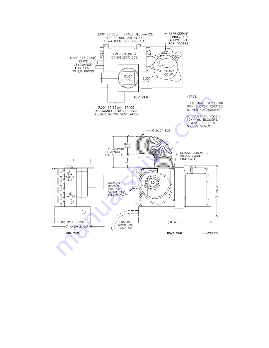 Dometic cool mate & cuddy dc Installation & Operation Manual Download Page 16