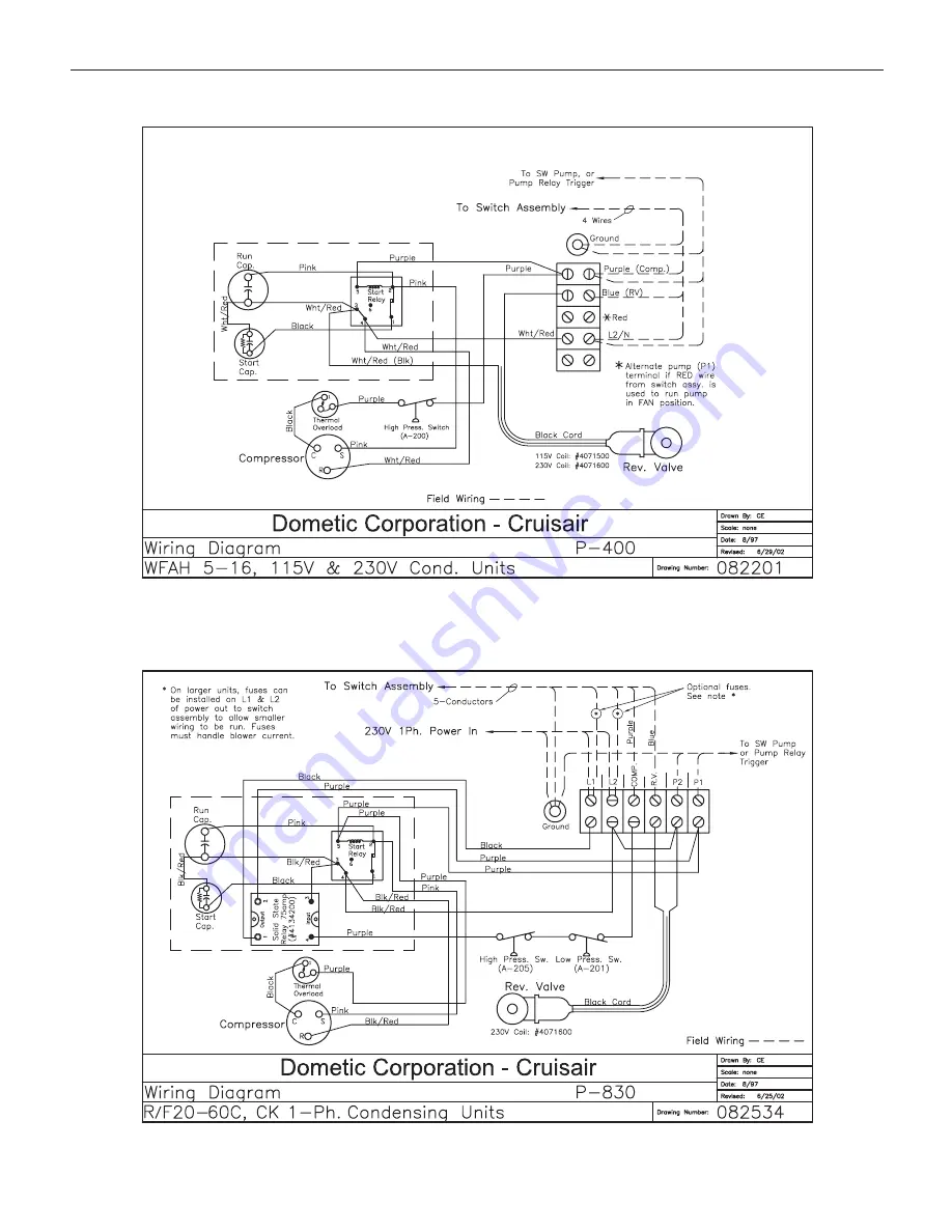 Dometic DX Remote & Self-Contained A/C Installation And Operation Manual Download Page 29