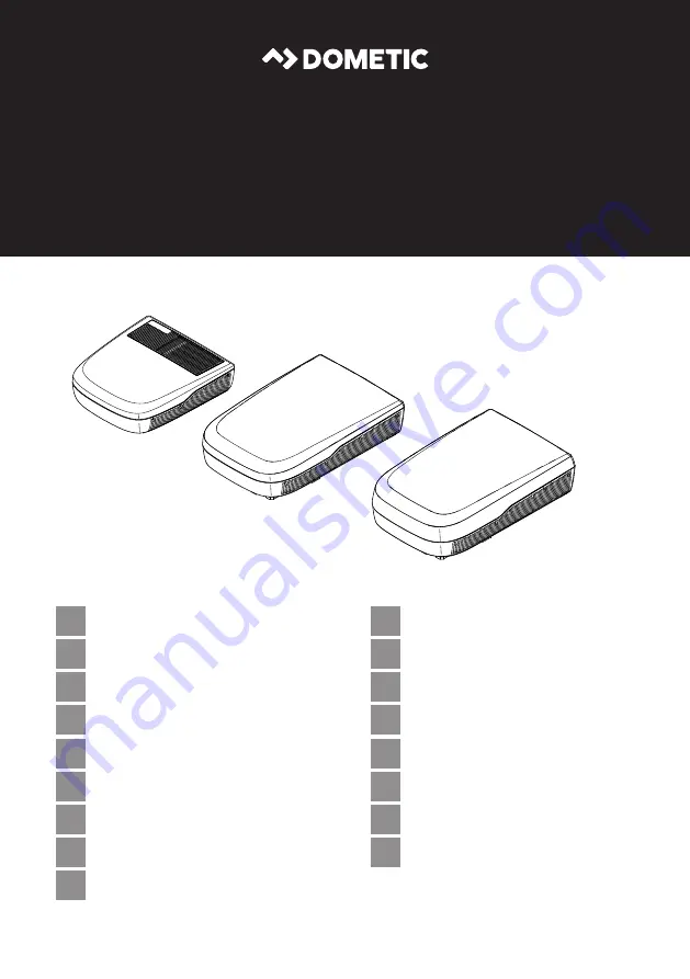 Dometic FJX4233EEH Installation Manual Download Page 1