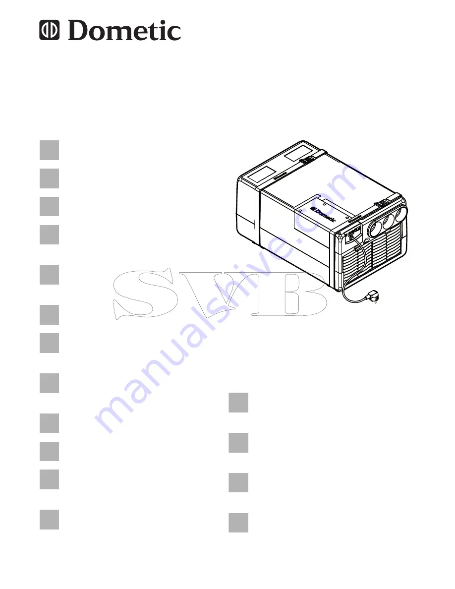 Dometic FreshWell3000 Скачать руководство пользователя страница 3