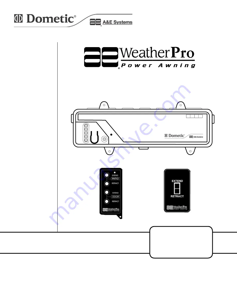 Dometic WeatherPro Скачать руководство пользователя страница 1