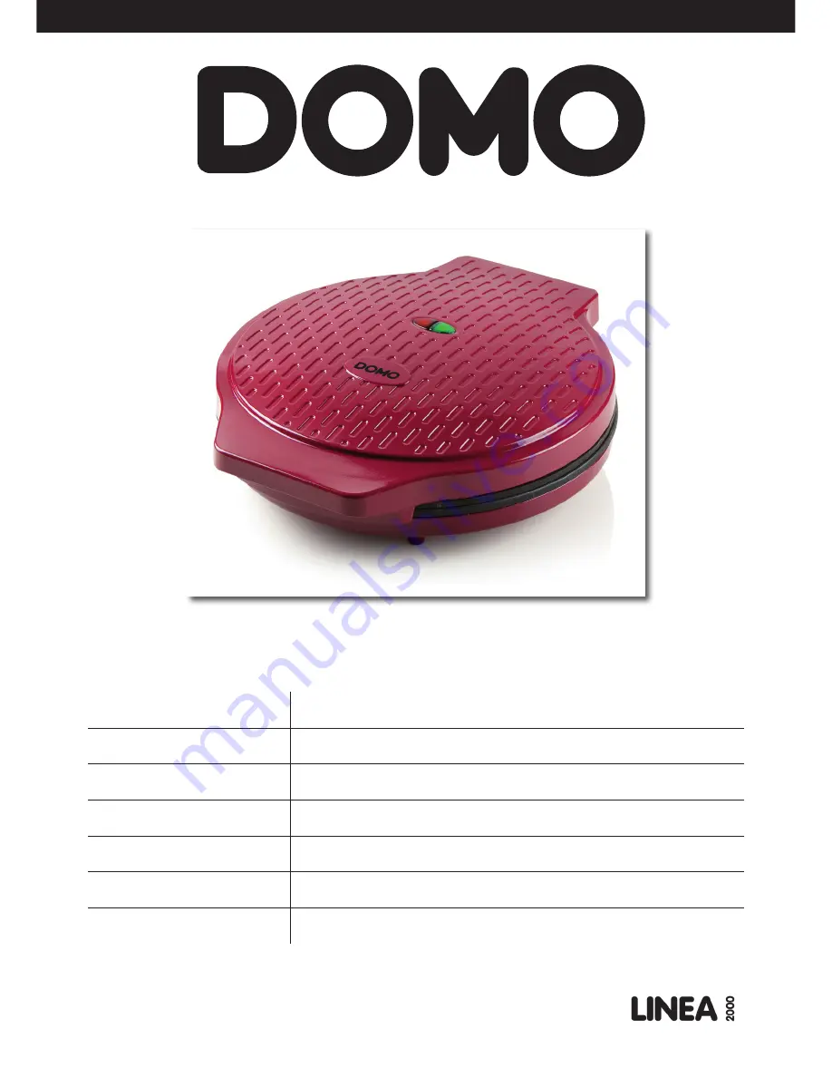 Domo DO9177PZ Instruction Manual Download Page 1