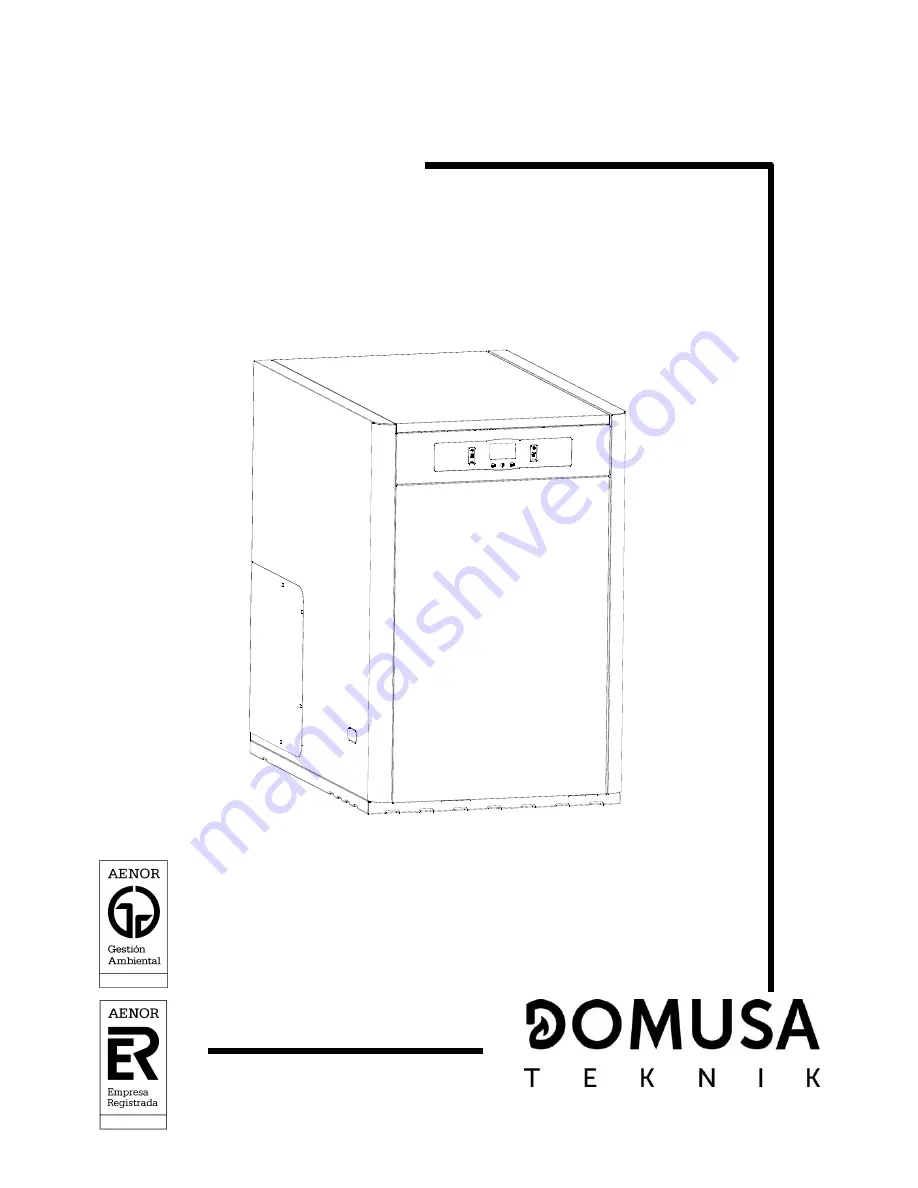 DOMUSA TEKNIK evolution ev 25 hac Скачать руководство пользователя страница 1