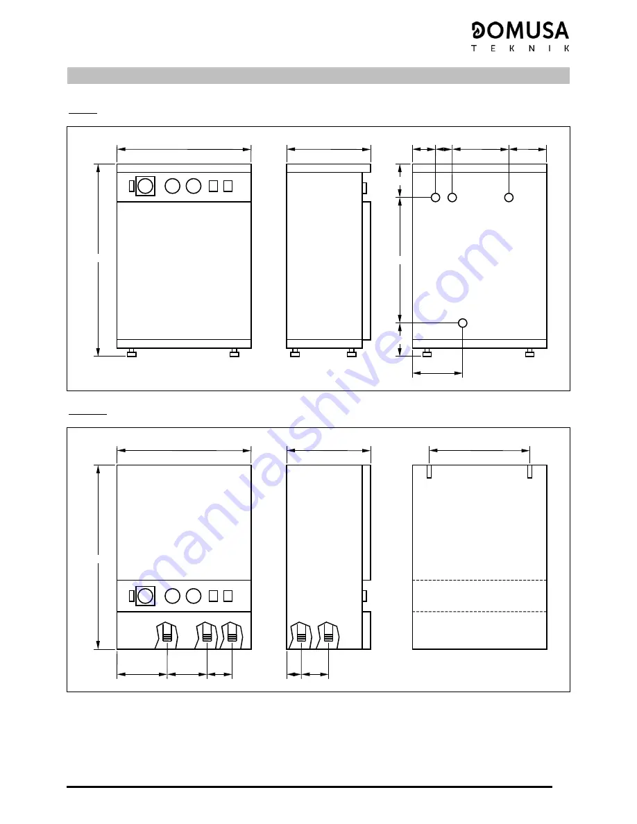 DOMUSA TEKNIK HDEE SERIES Installation And Operating Instructions Manual Download Page 11