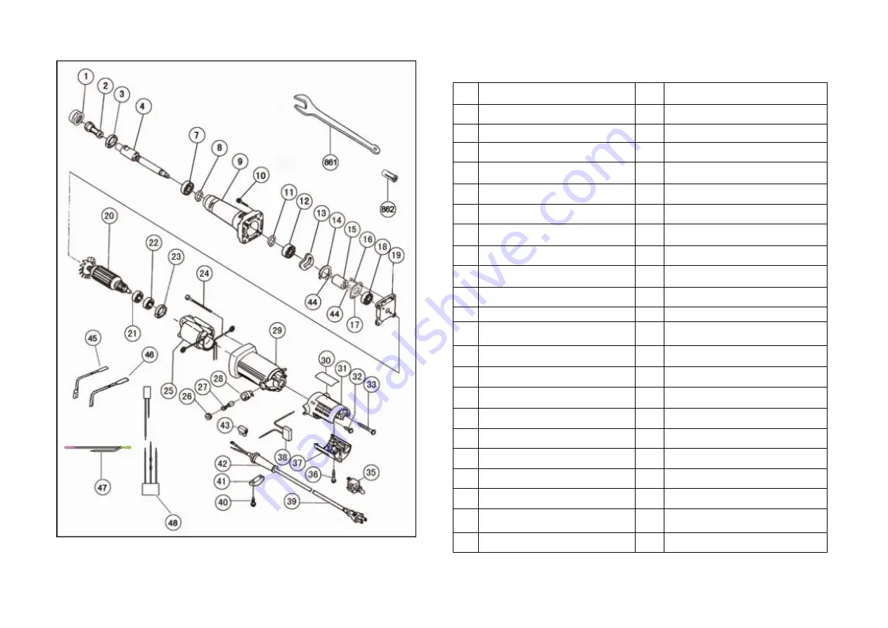 Dongcheng DSJ03-25 Operation Instructions Manual Download Page 6