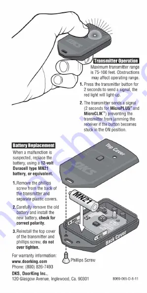 DoorKing microPLUS Series Скачать руководство пользователя страница 2