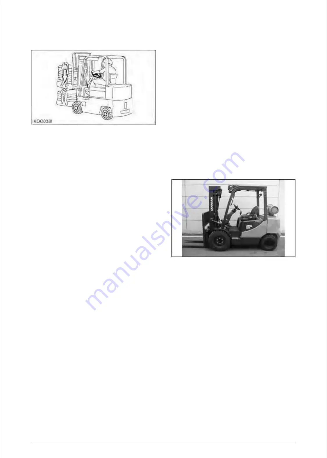 Doosan G20E-5 Скачать руководство пользователя страница 15