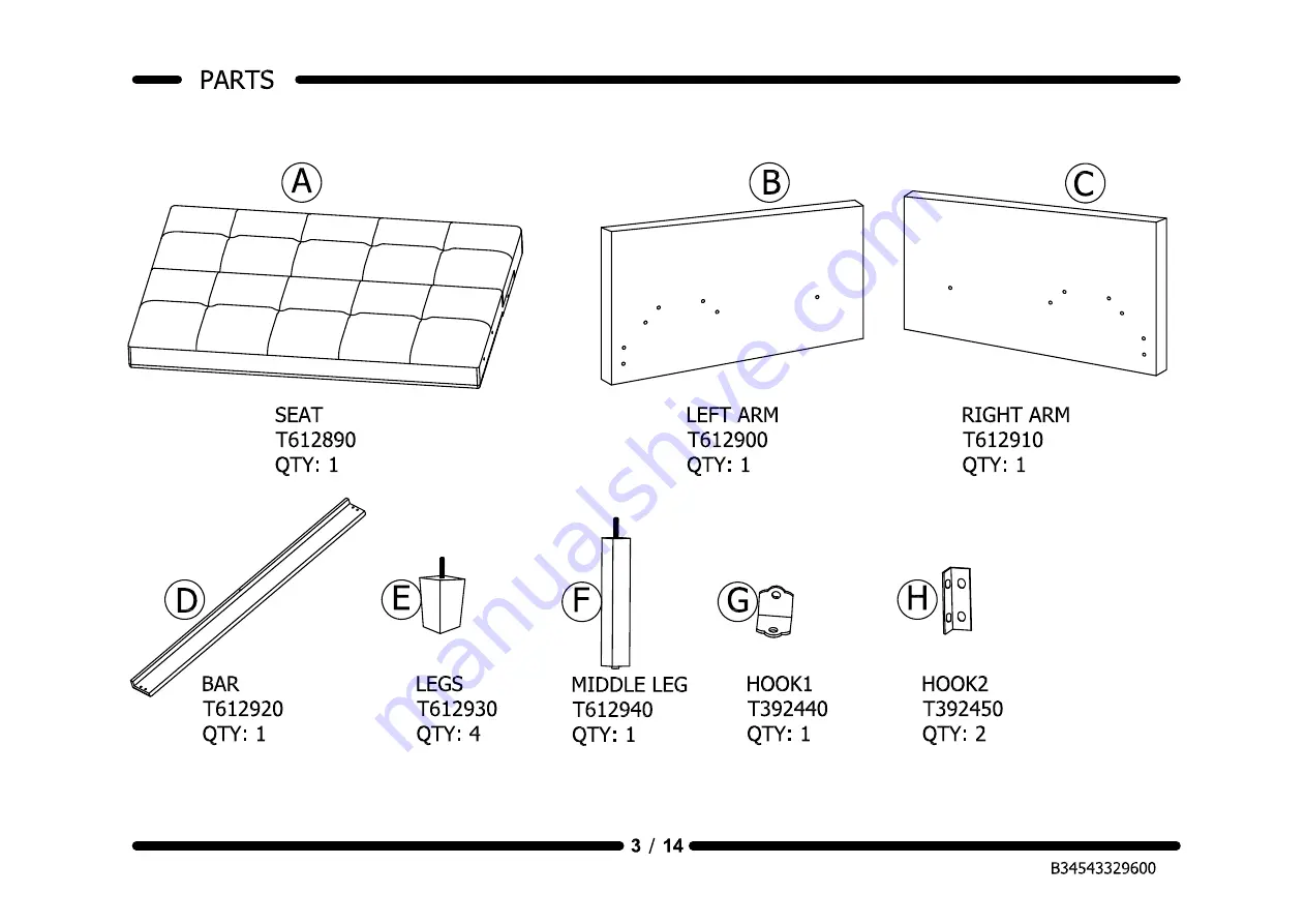 Dorel 236818 Manual Download Page 4