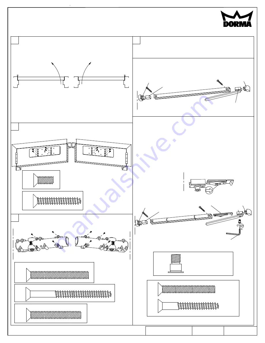 Dorma 8916 JT Manual Download Page 1