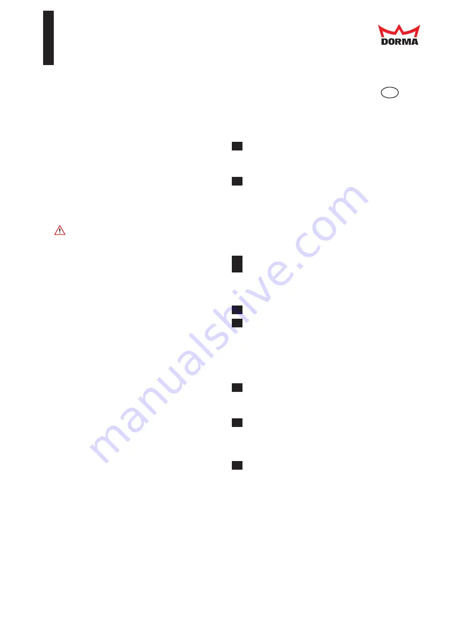 Dorma G-SR EMR Mounting Instructions Download Page 1