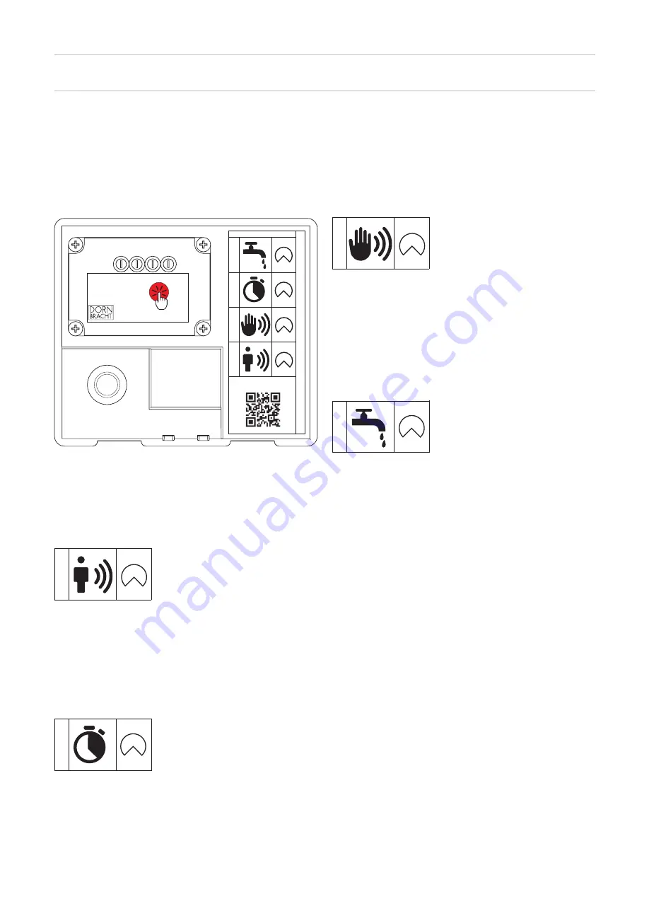 Dornbracht Touchfree Operating Manual Download Page 24