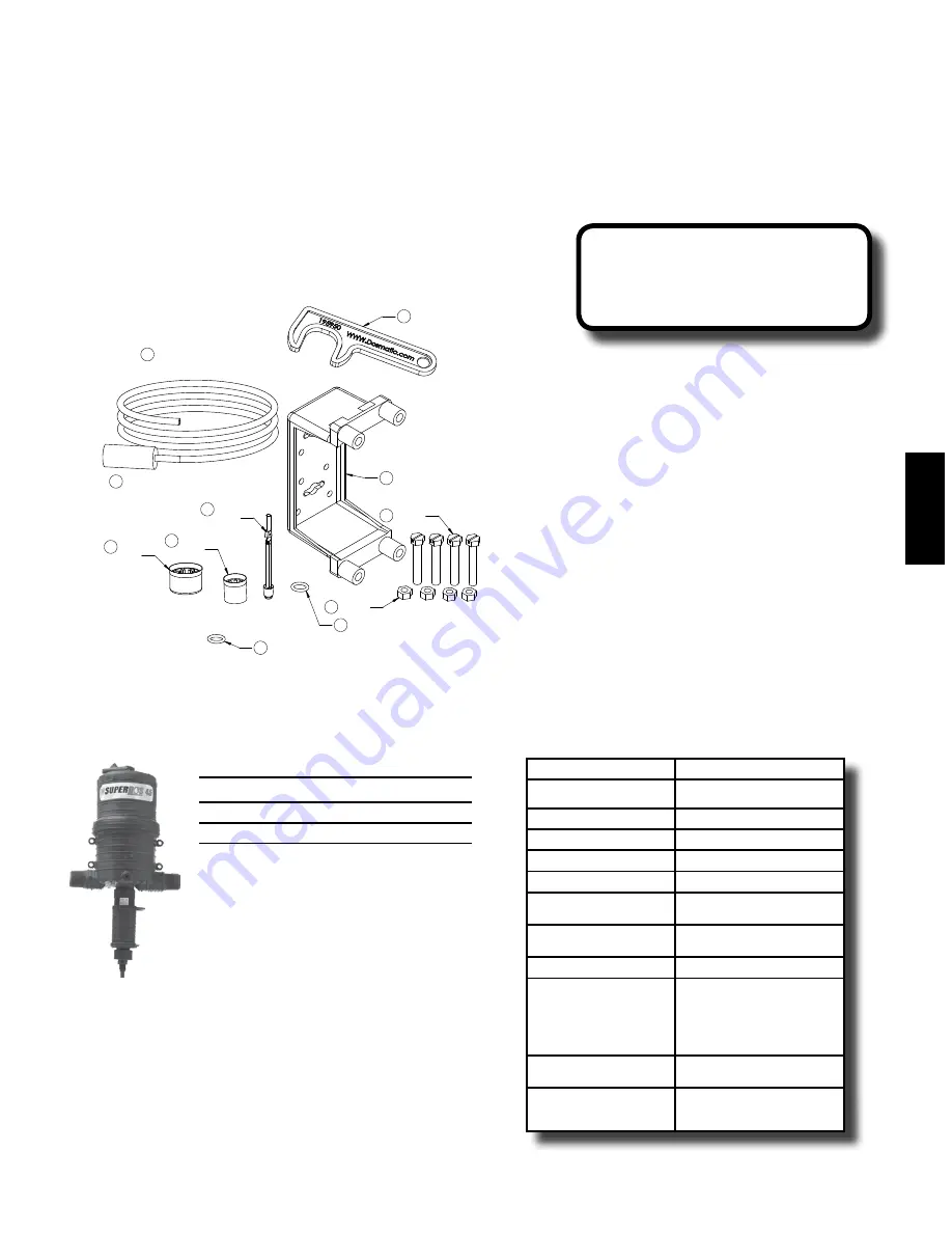 Dosmatic Superdos 45 0.3% PAA Operating Manual Download Page 31