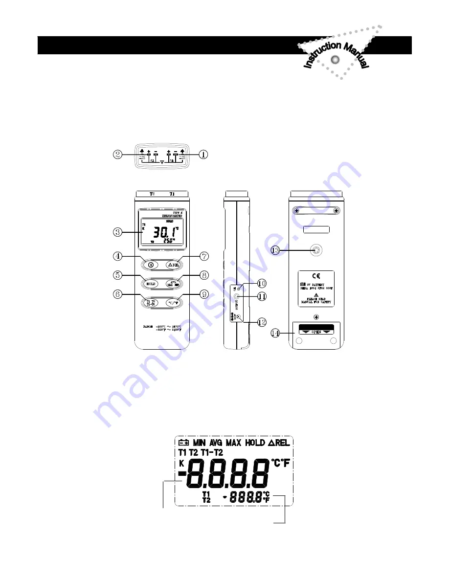 Dostmann Electronic TC 301 Instruction Manual Download Page 20