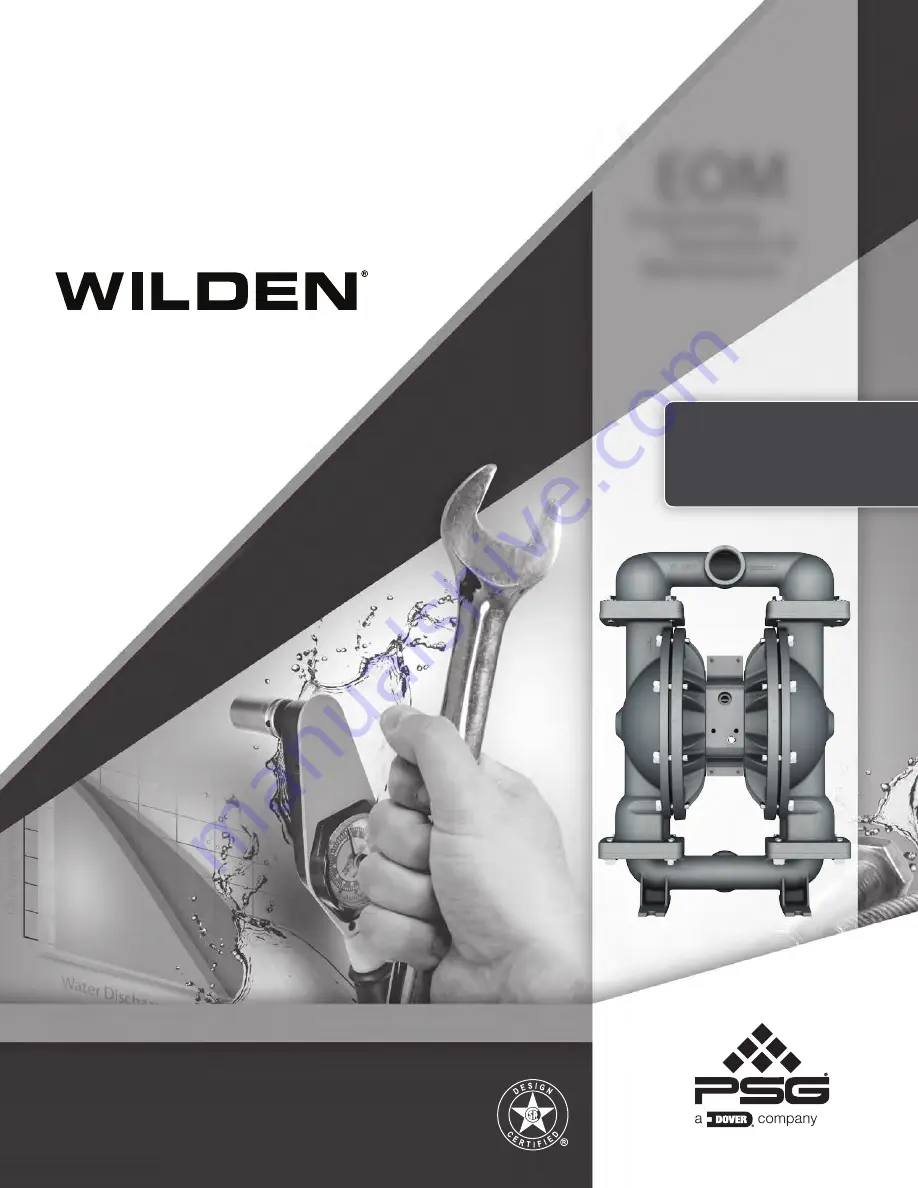 Dover PSG Wilden GP Series Engineering, Operation & Maintenance Download Page 1