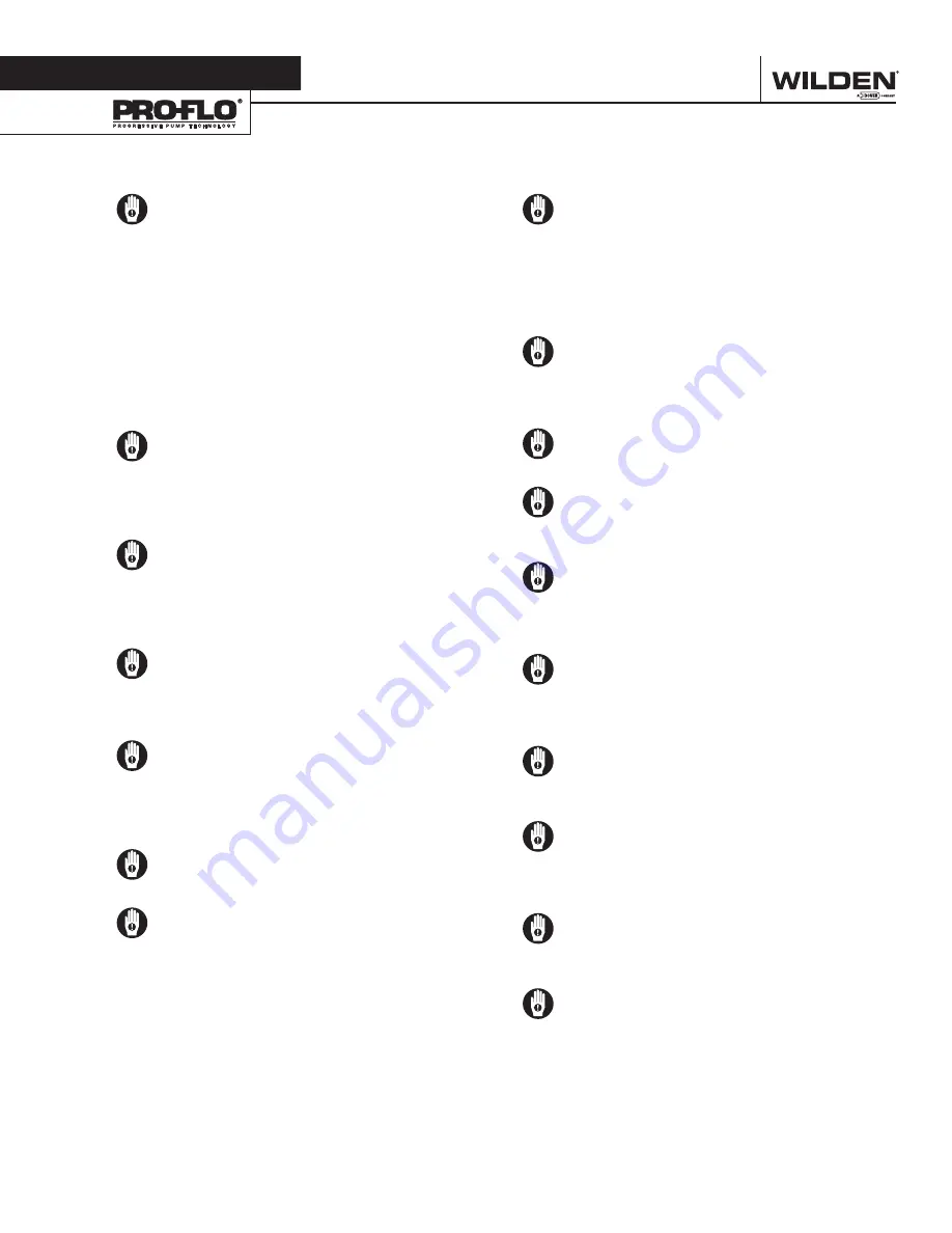 Dover Wilden Original P1 Engineering, Operation & Maintenance Download Page 3