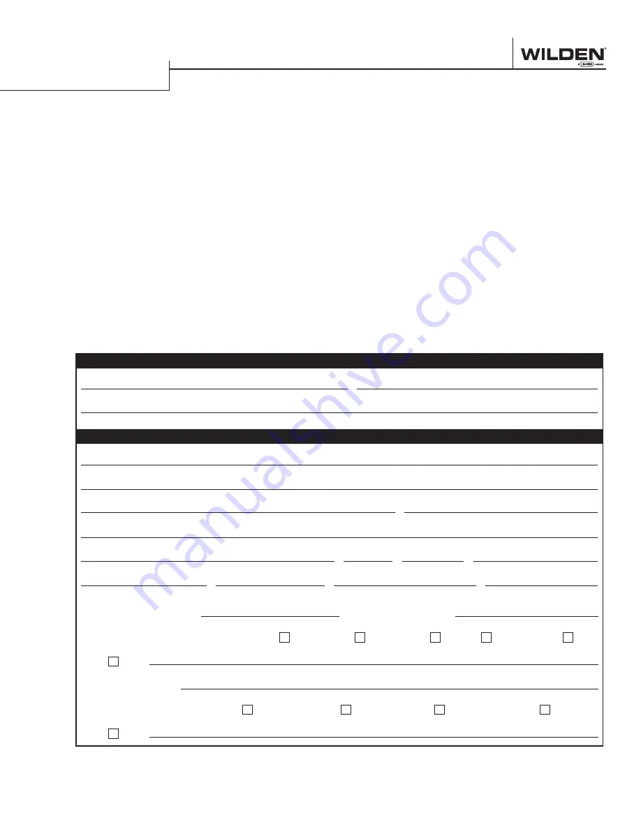 Dover Wilden Original P1 Engineering, Operation & Maintenance Download Page 27