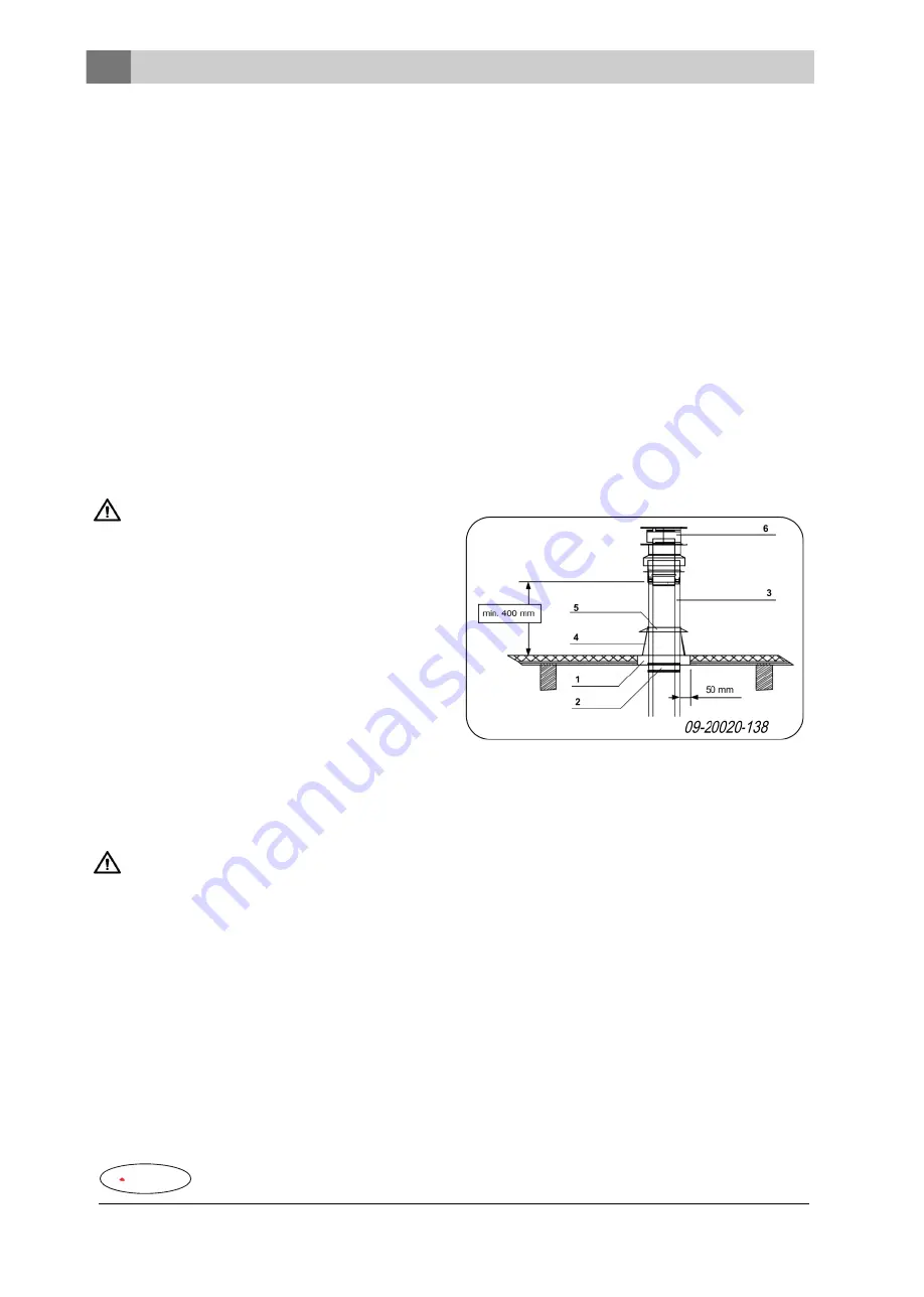 Dovre VIRTUS 50GA Installation Instructions And Operating Manual Download Page 50