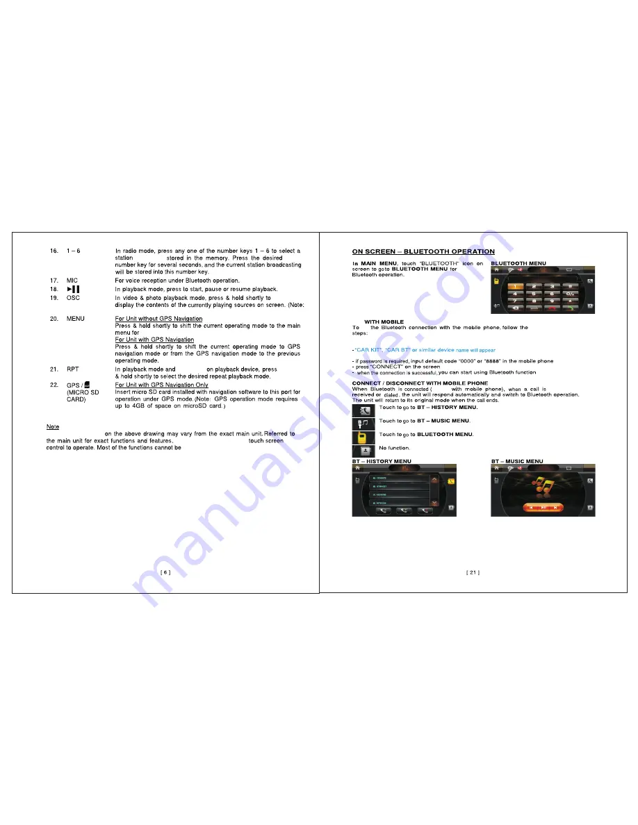 DP VIDEO DZP914 User Manual Download Page 7