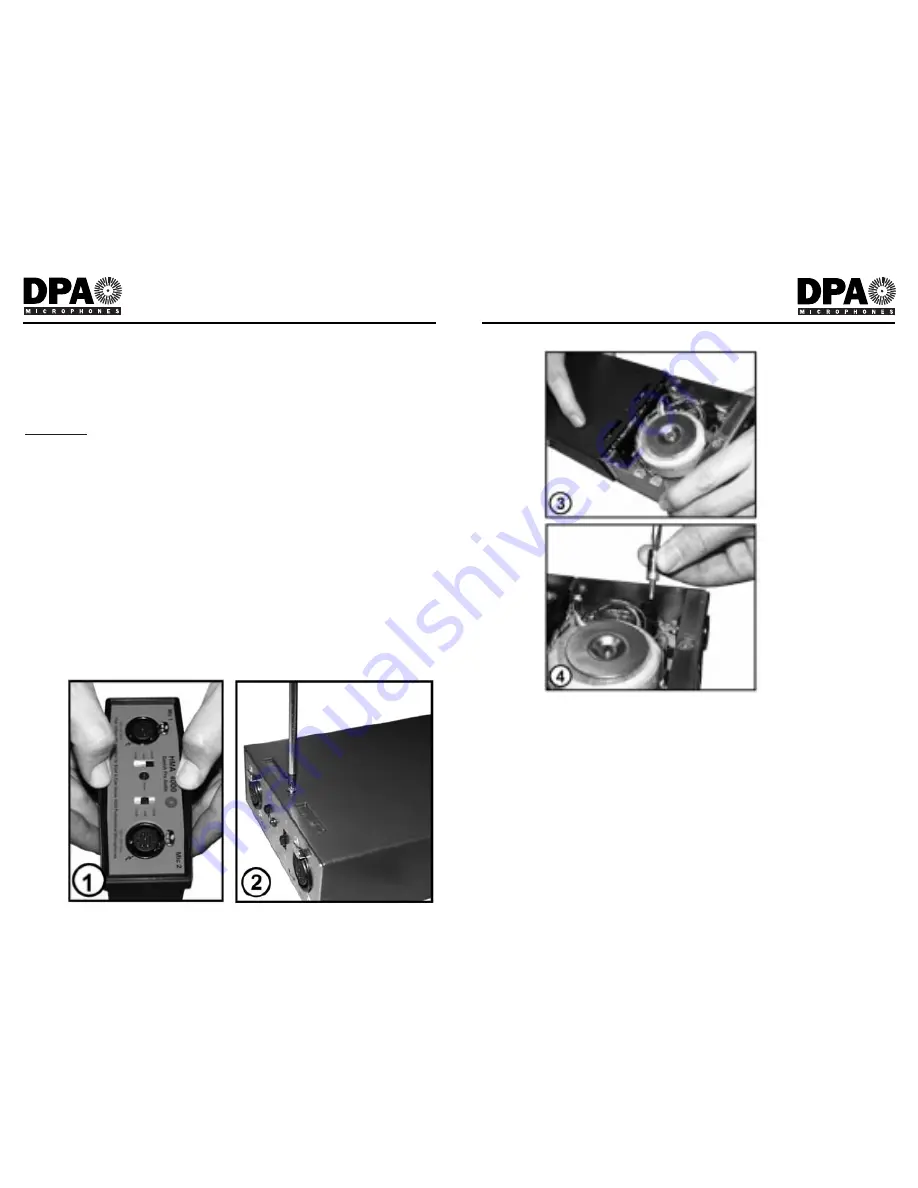 DPA Type HMA4000 Скачать руководство пользователя страница 7