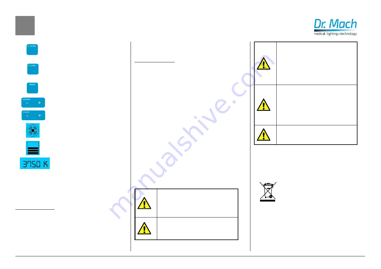Dr. Mach LED 3 Скачать руководство пользователя страница 4