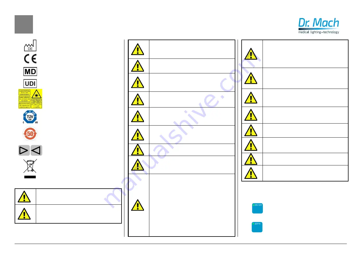 Dr. Mach LED 3 Скачать руководство пользователя страница 21