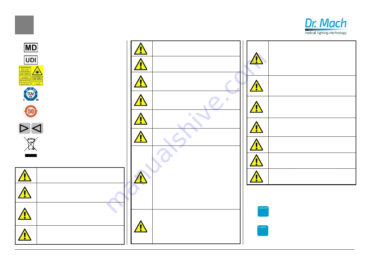 Dr. Mach LED 3 User Manual Download Page 39