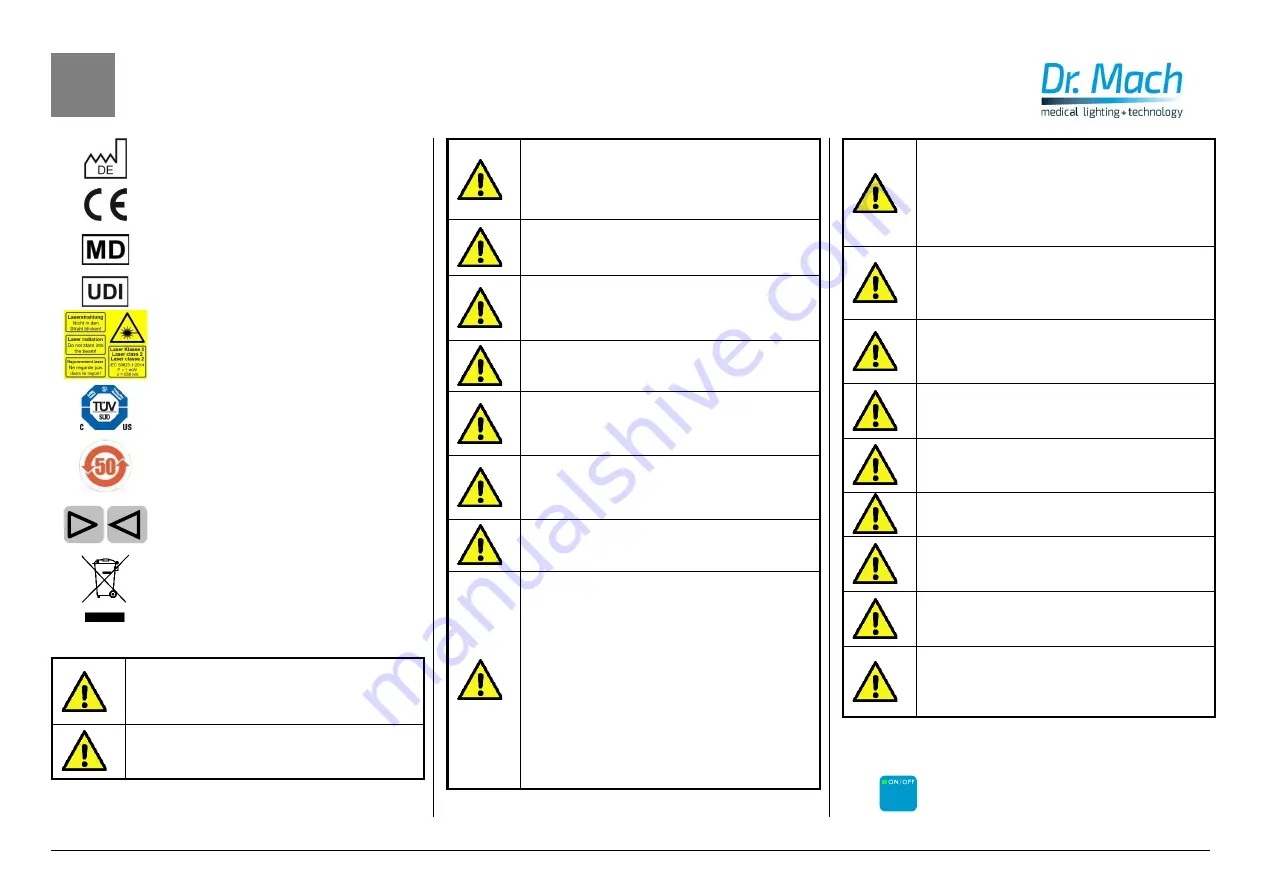 Dr. Mach LED 3 Скачать руководство пользователя страница 57
