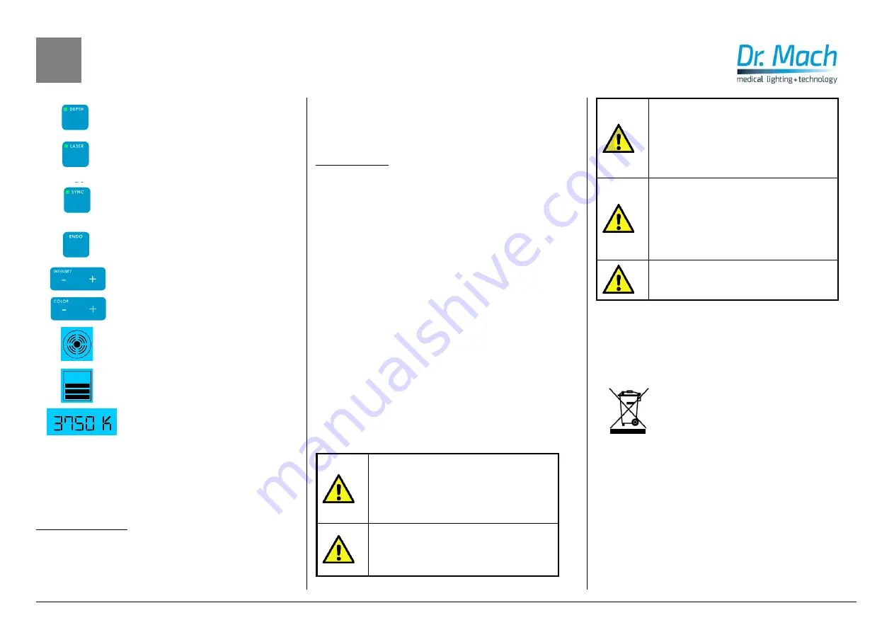 Dr. Mach LED 3 User Manual Download Page 61