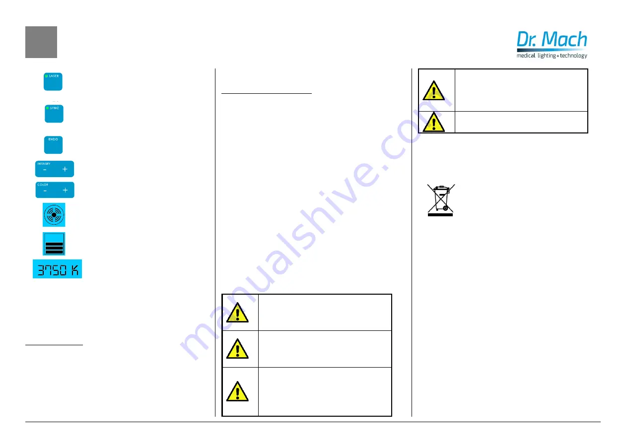 Dr. Mach LED 3 User Manual Download Page 70