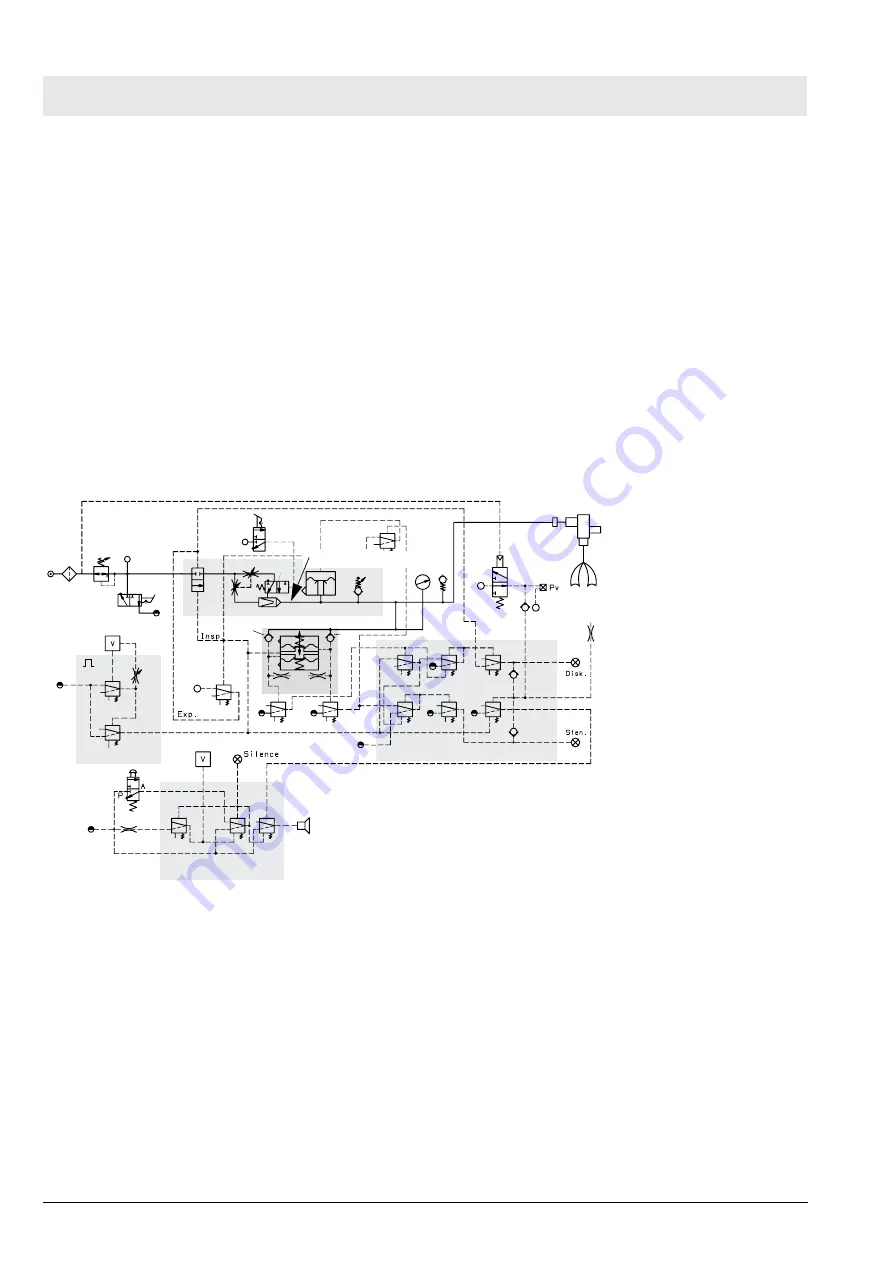 Dräger Medical Oxylog 1000 Technical Documentation Manual Download Page 28