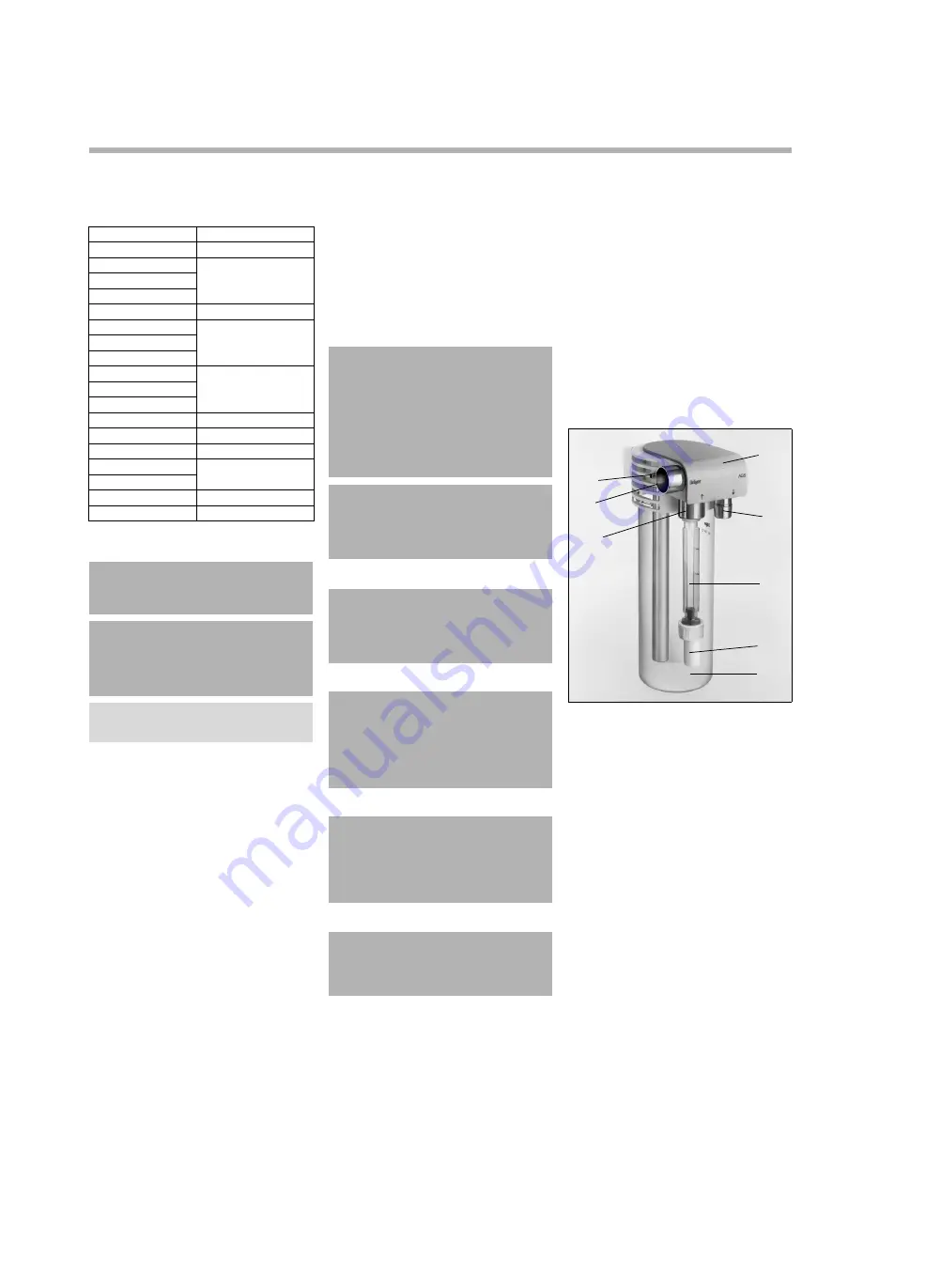 Dräger AGS Instructions For Use Manual Download Page 154